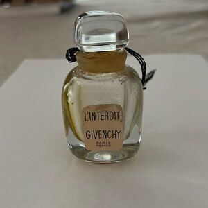 Vintage I’interdit by Givenchy Perfume bottle. 1 oz.